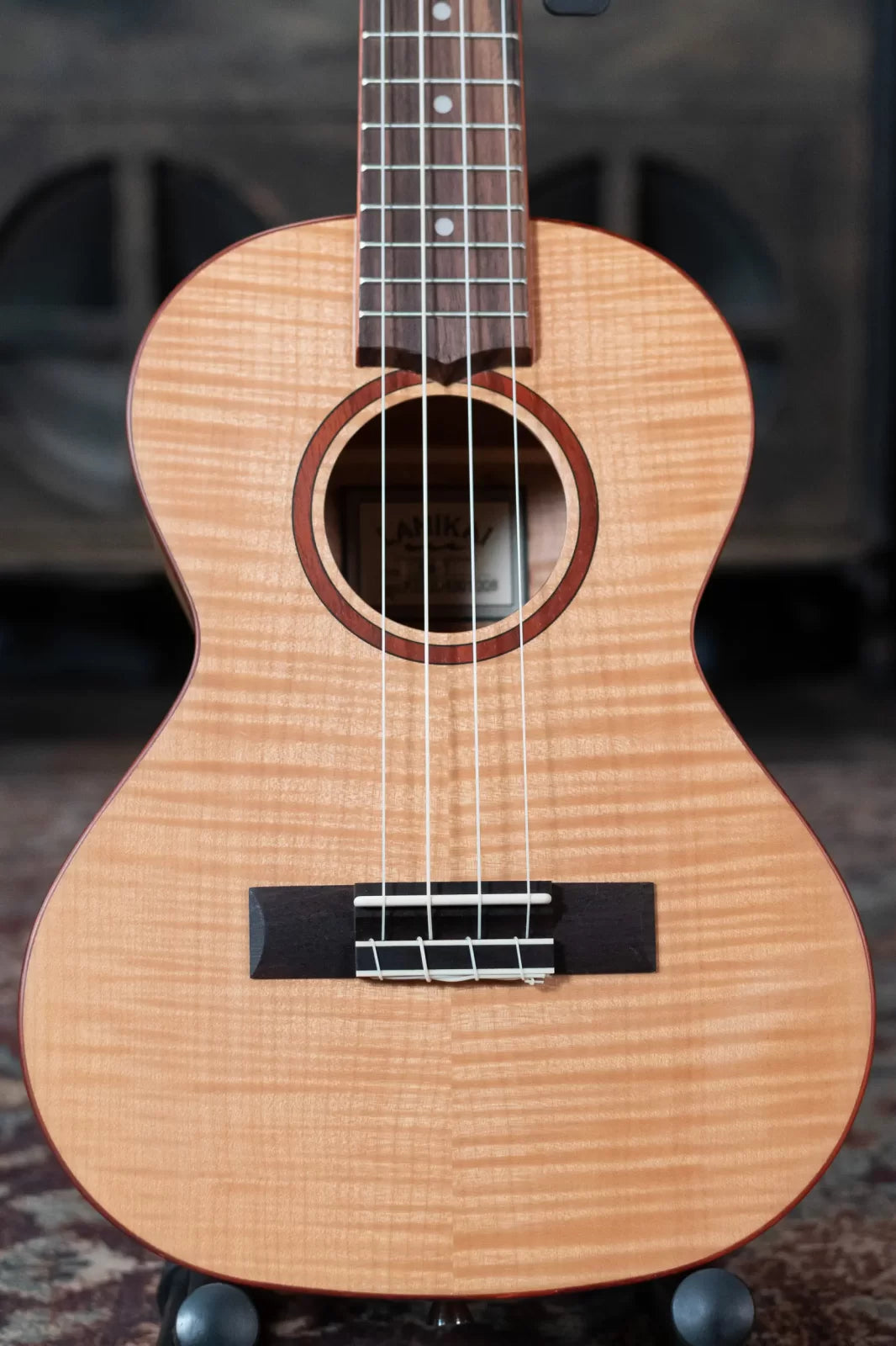 new Lanikai FM T Flame Maple Tenor Ukulele Outfit haggertys 02