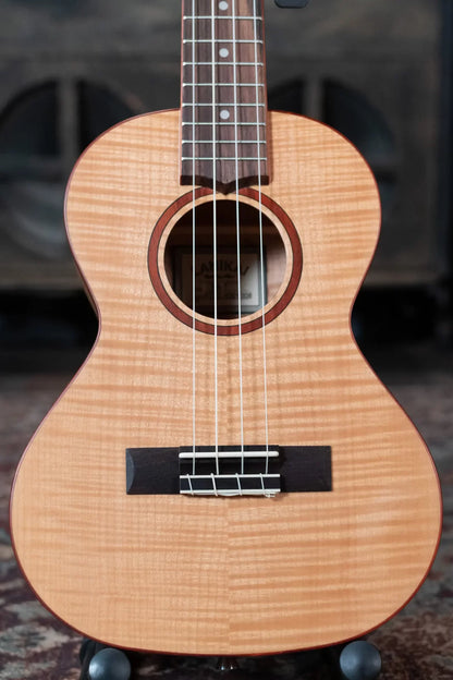 new Lanikai FM T Flame Maple Tenor Ukulele Outfit haggertys 02