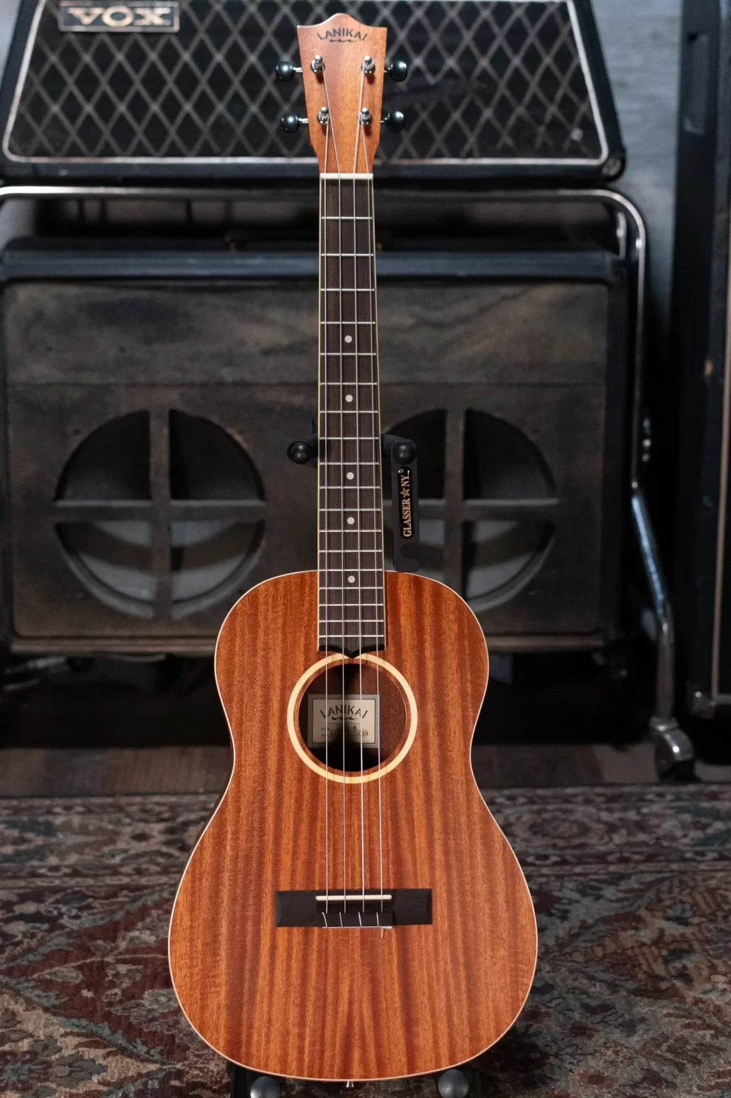 new Lanikai LU Series Okoume Ukulele with Bag Baritone haggertys 02