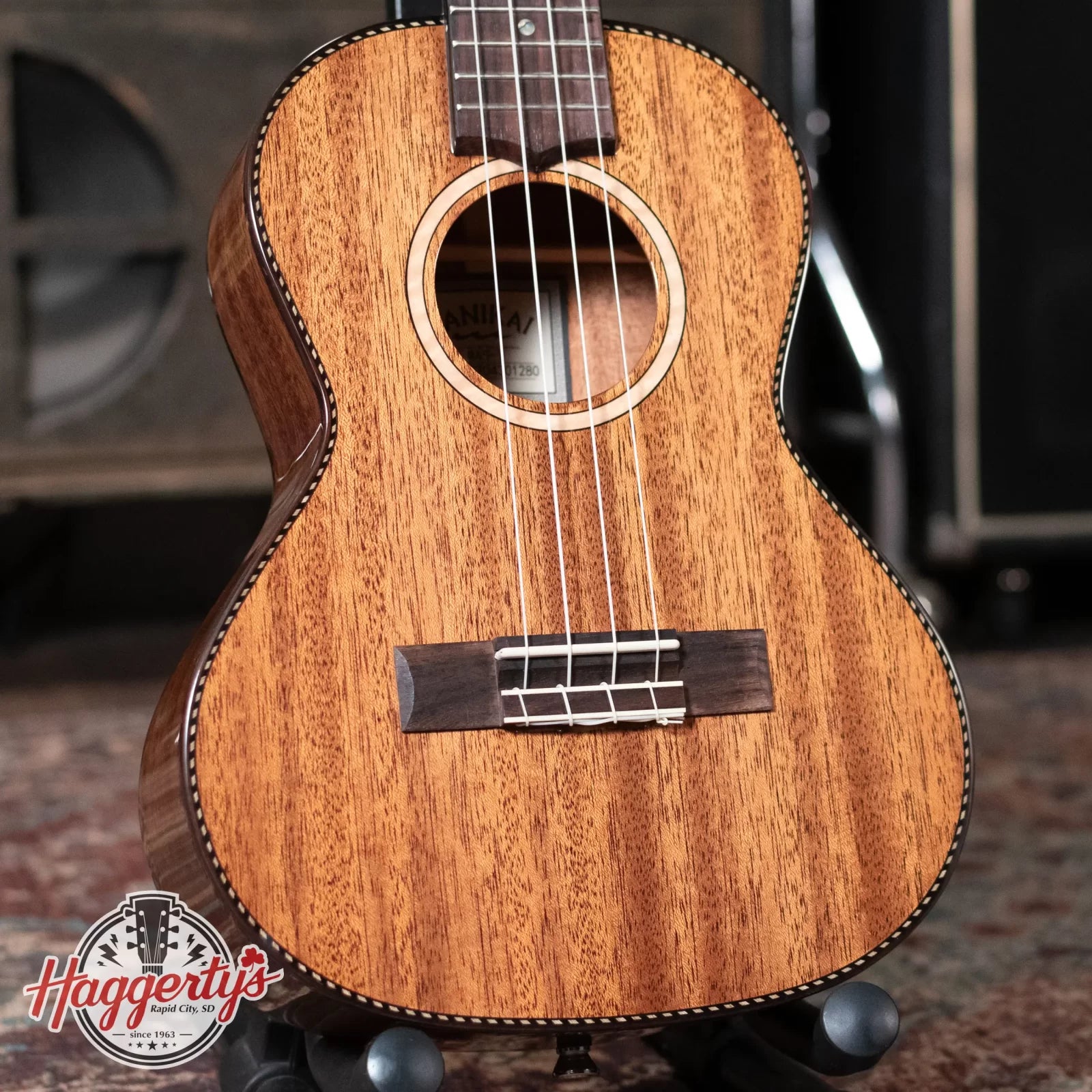 Lanikai MAS-T All Solid Mahogany Tenor Ukulele Outfit
