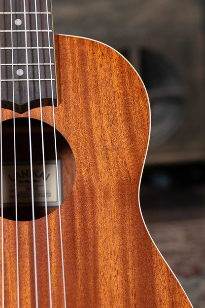 Lanikai MA-G Mahogany 6 String Guitelele Ukulele w/Gig Bag