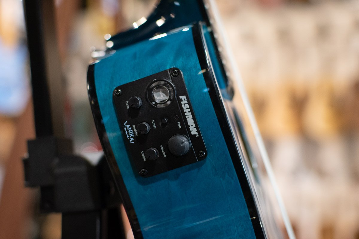 Lanikai QM-BLCEC Cutaway Concert Ukulele