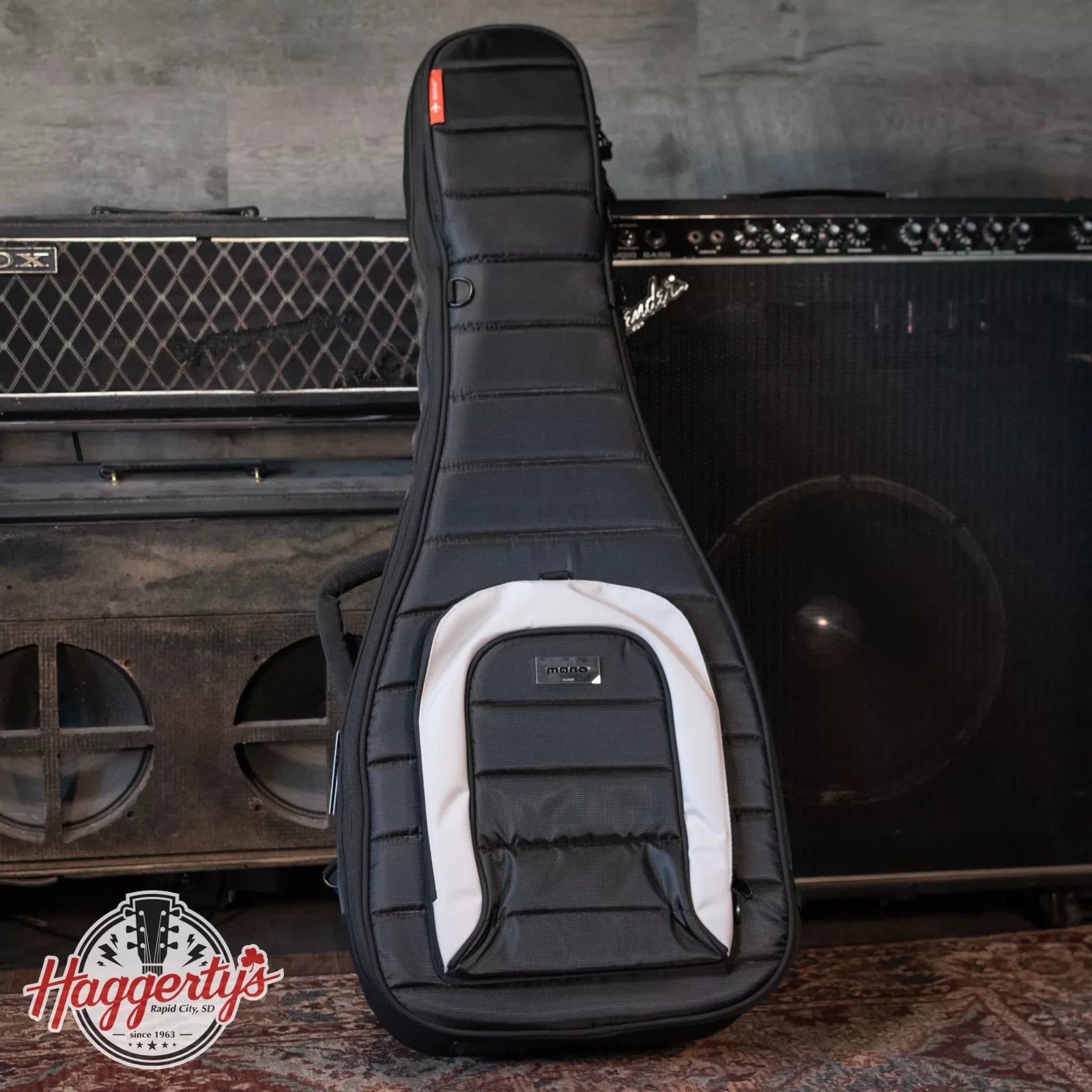 MONO Classic OM/Classical Guitar Case Black