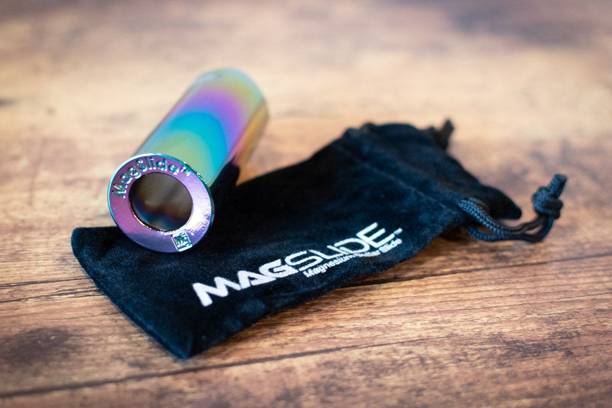 Magslide Aurora MA-2 Medium-Large Slide (Ring Size: 9.5-11.5), Multicolor PVD