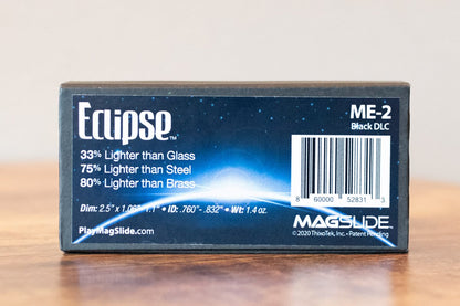 Magslide Eclipse ME-2 Medium-Large Slide (Ring Size: 9.5-11.5), Black "DLC" (Diamond-Like Carbon)