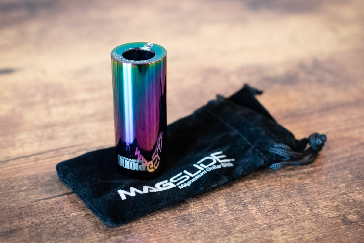 Magslide Pinky Aurora MA-1 Small-Medium (Ring Size: 7.5-9), Multicolor PVD