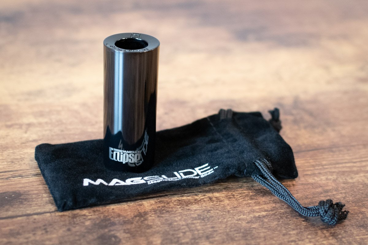 Magslide Pinky Eclipse ME-1 Small-Medium Slide (Ring Size: 7.5-9), Black "DLC" (Diamond-Like Carbon)