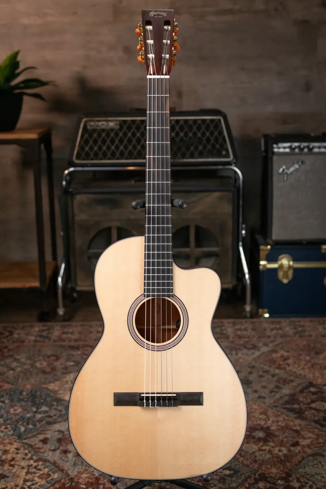 Martin 000C12-16E Nylon Acoustic/Electric with Gig Bag