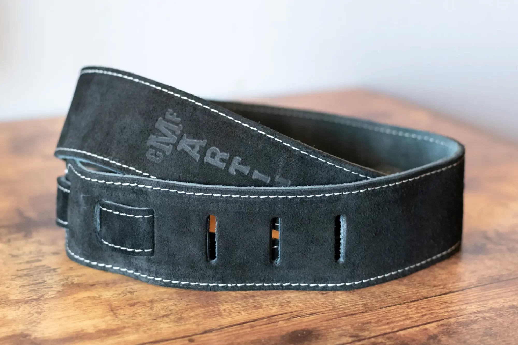 Martin Black Suede Strap
