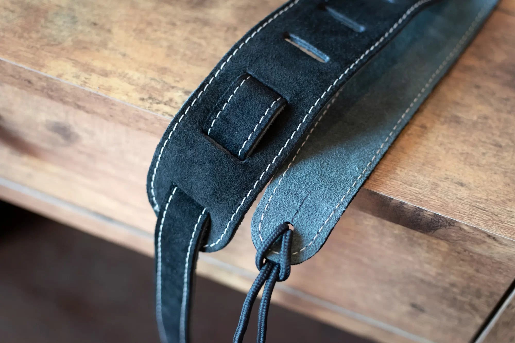 Martin Black Suede Strap