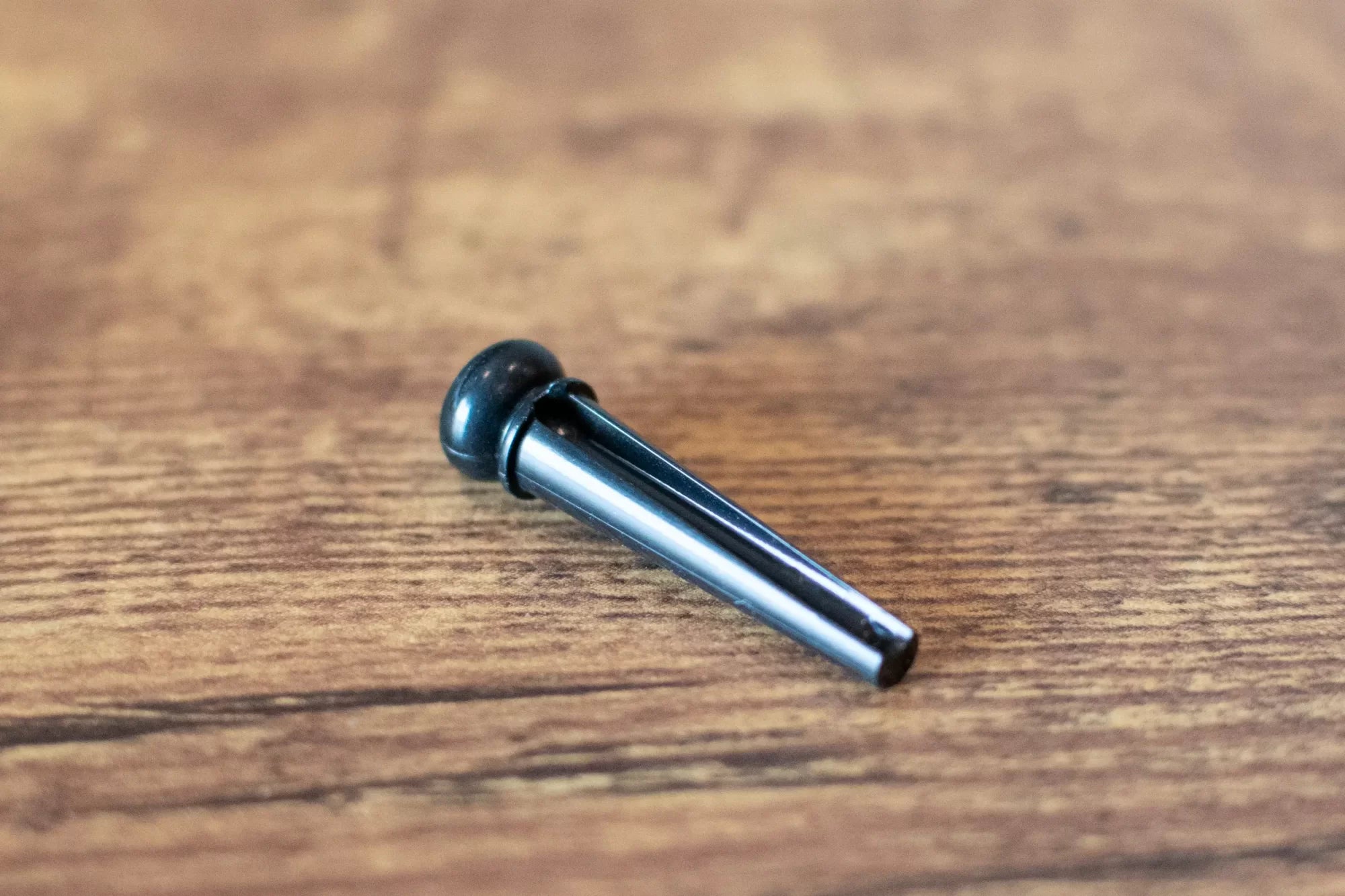 Martin Bridge And Endpins: Polished Black