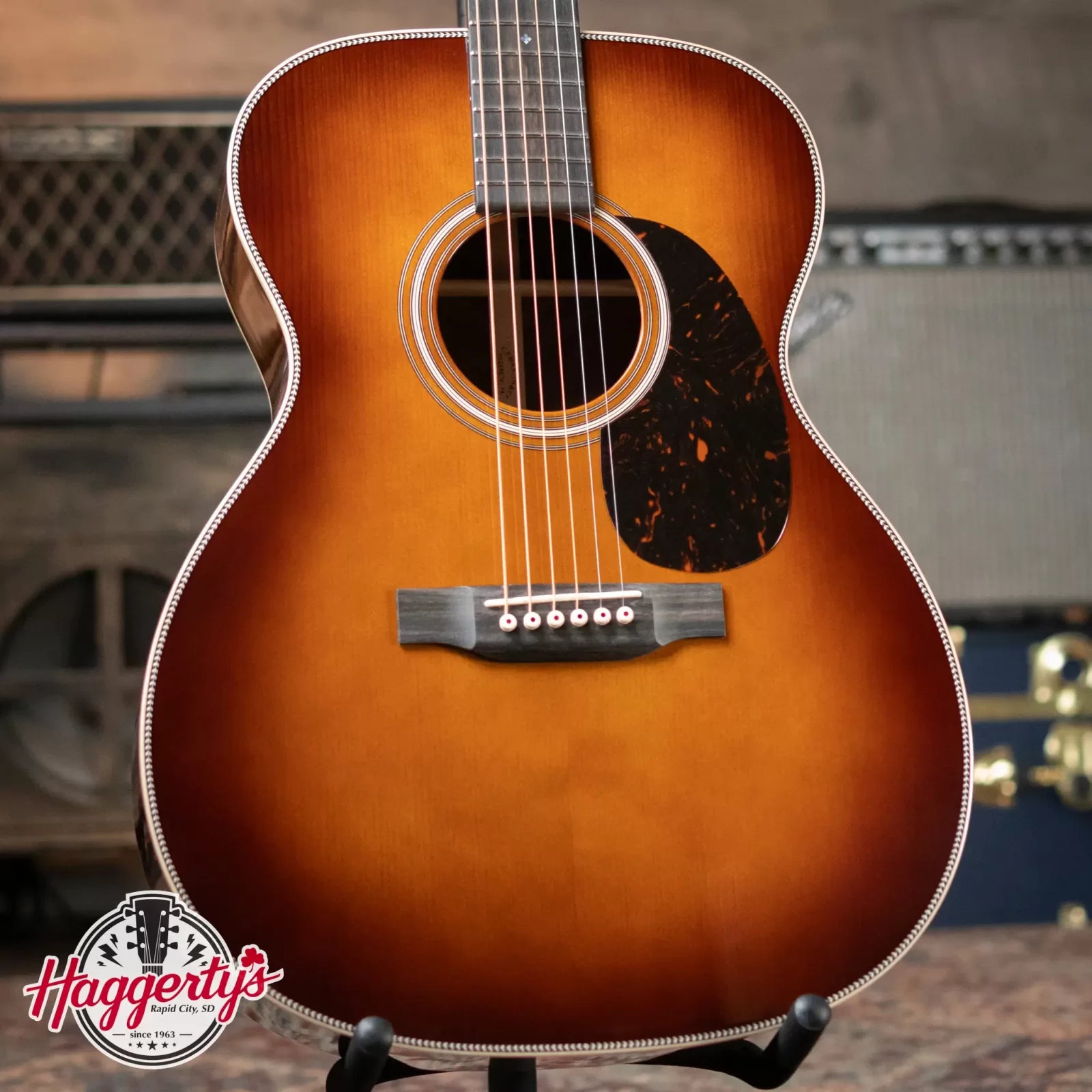 Martin Custom Shop 000-14F - Wild Grain East Indian Rosewood with Hardshell Case