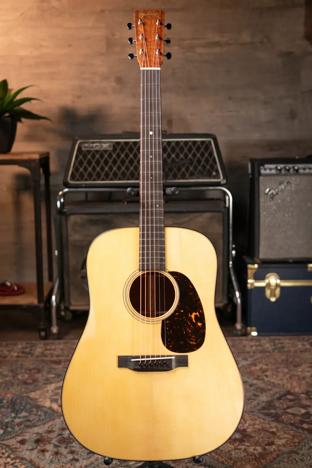 Martin Custom Shop D14F Old Style 18 Acoustic Guitar - Quilted Sapele with Hardshell Case