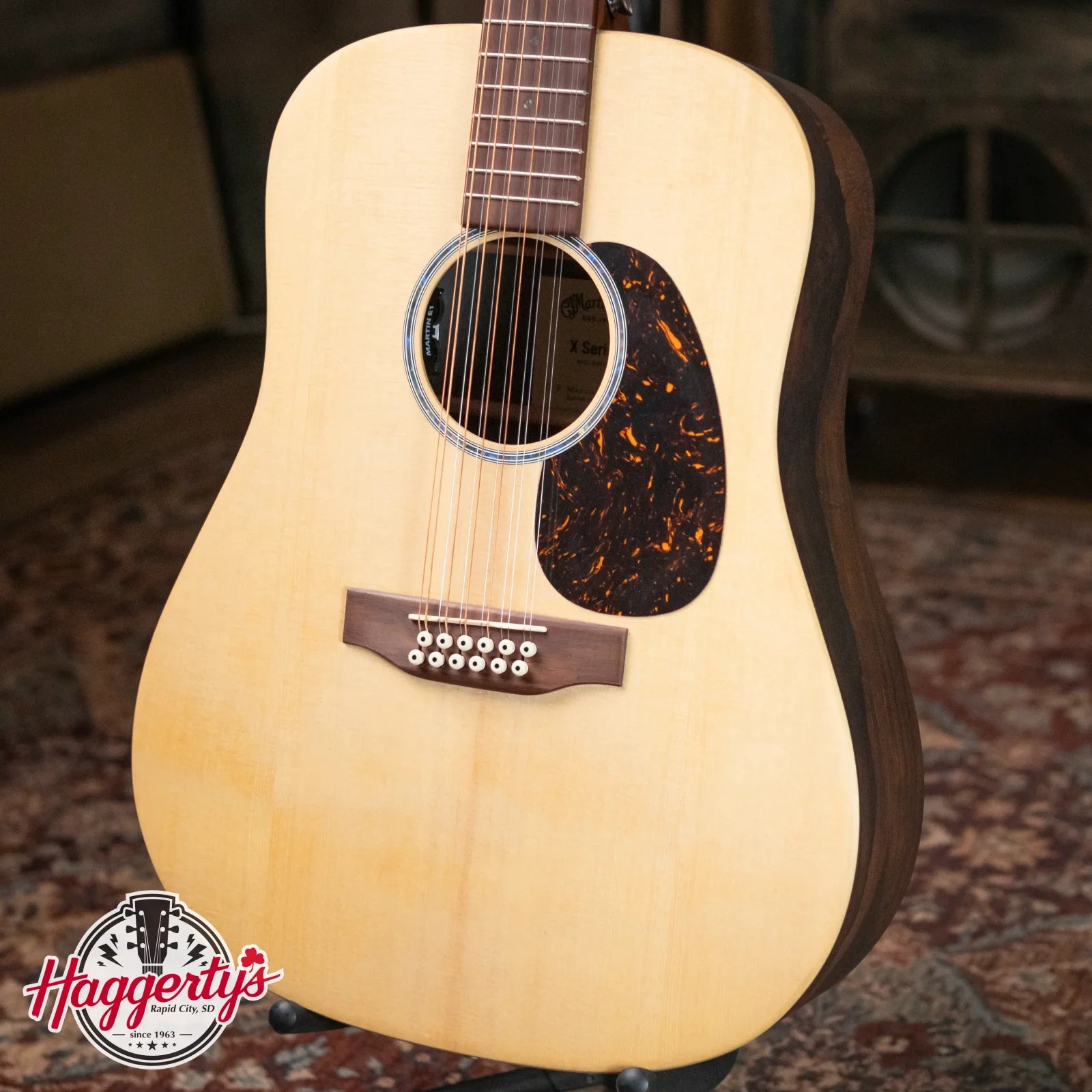 Martin D-X2E Brazilian 12-String Acoustic/Electric with Gig Bag