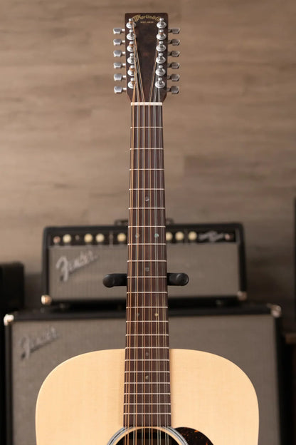 Martin D-X2E Brazilian 12 String Acoustic Guitar with Softshell Case