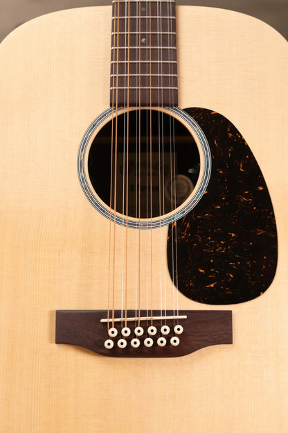 Martin D-X2E Brazilian 12 String Acoustic Guitar with Softshell Case