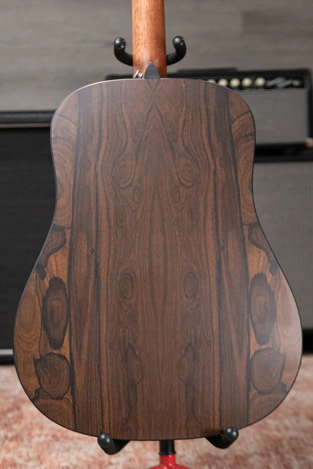 Martin D-X2E Ziricote Acoustic/Electric Guitar - Ziricote Burst with Softshell Case