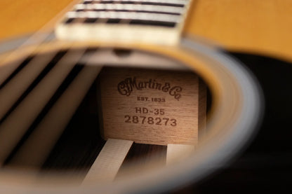 Martin HD-35 Dreadnought Acoustic Guitar with Hardshell Case