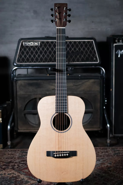 Martin LX1E Little Martin Acoustic/Electric Guitar - Natural with Gig Bag