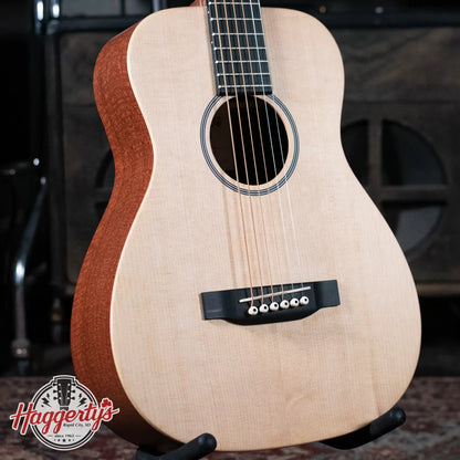 Martin LX1E Little Martin Acoustic/Electric Guitar - Natural with Gig Bag