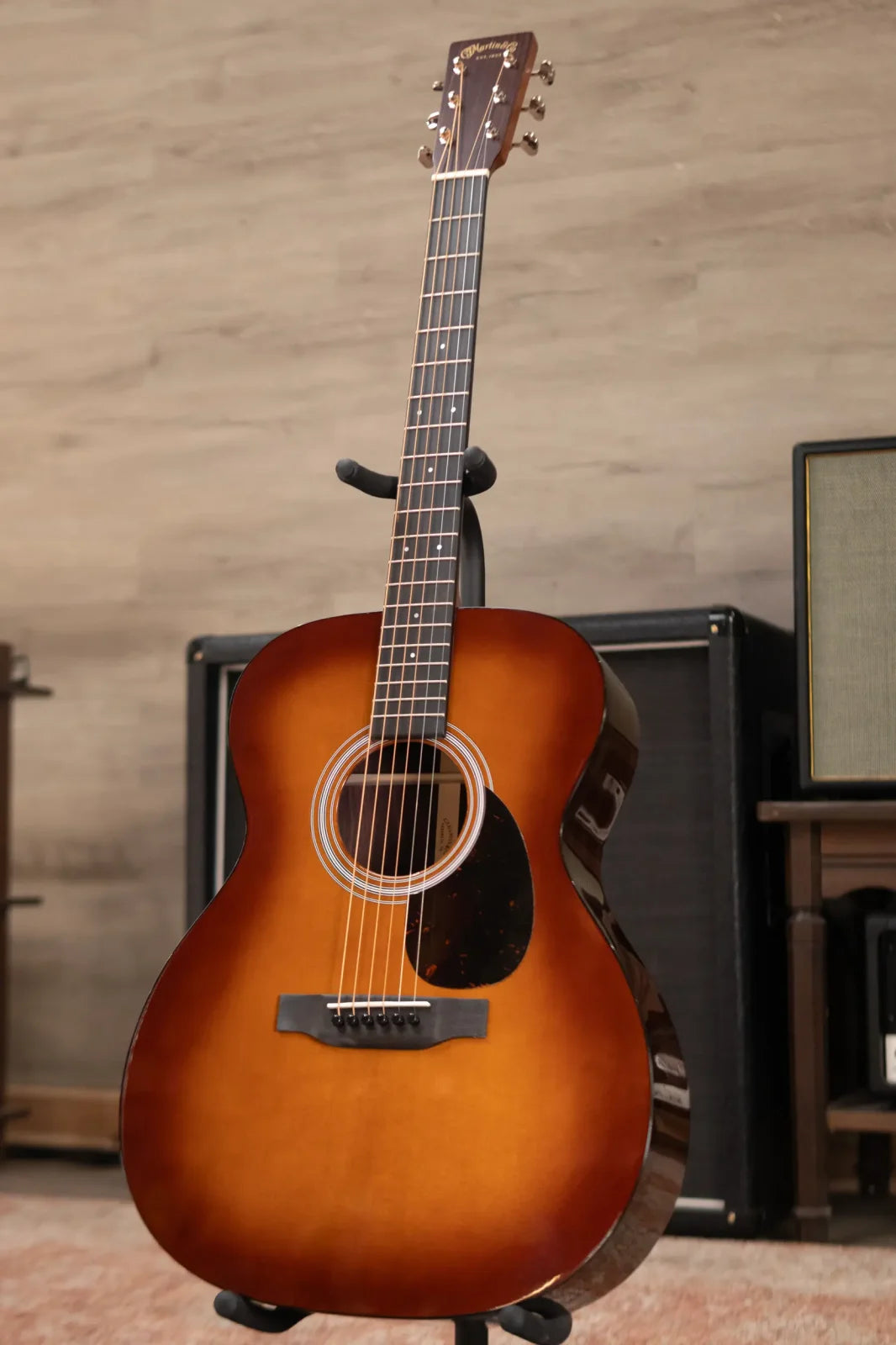 Martin OM-21 1933 Acoustic Guitar - Ambertone with Hardshell Case
