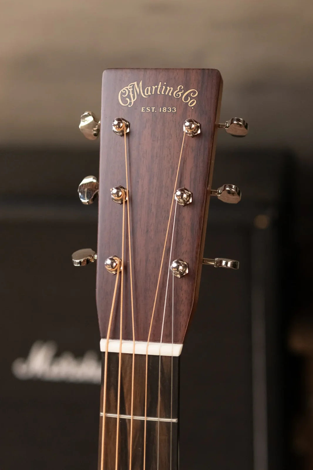 Martin OM-28E Acoustic/Electric Guitar with Hardshell Case
