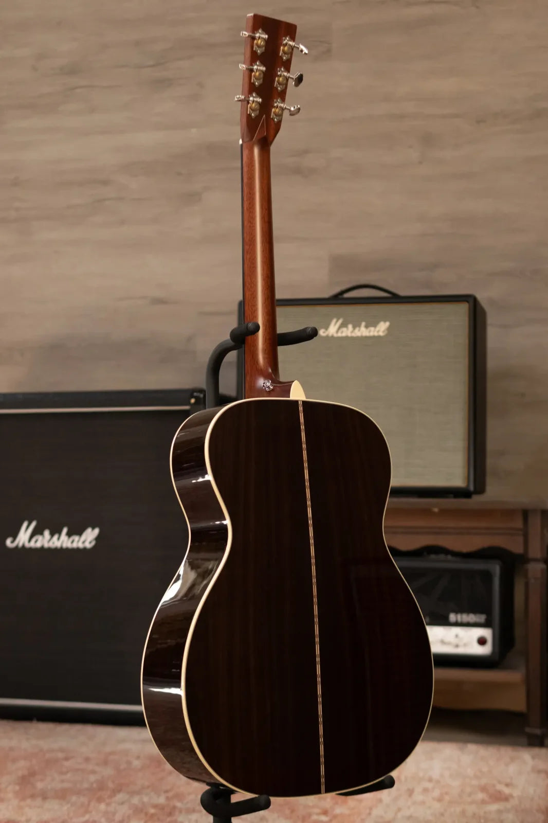 Martin OM-28E Acoustic/Electric Guitar with Hardshell Case