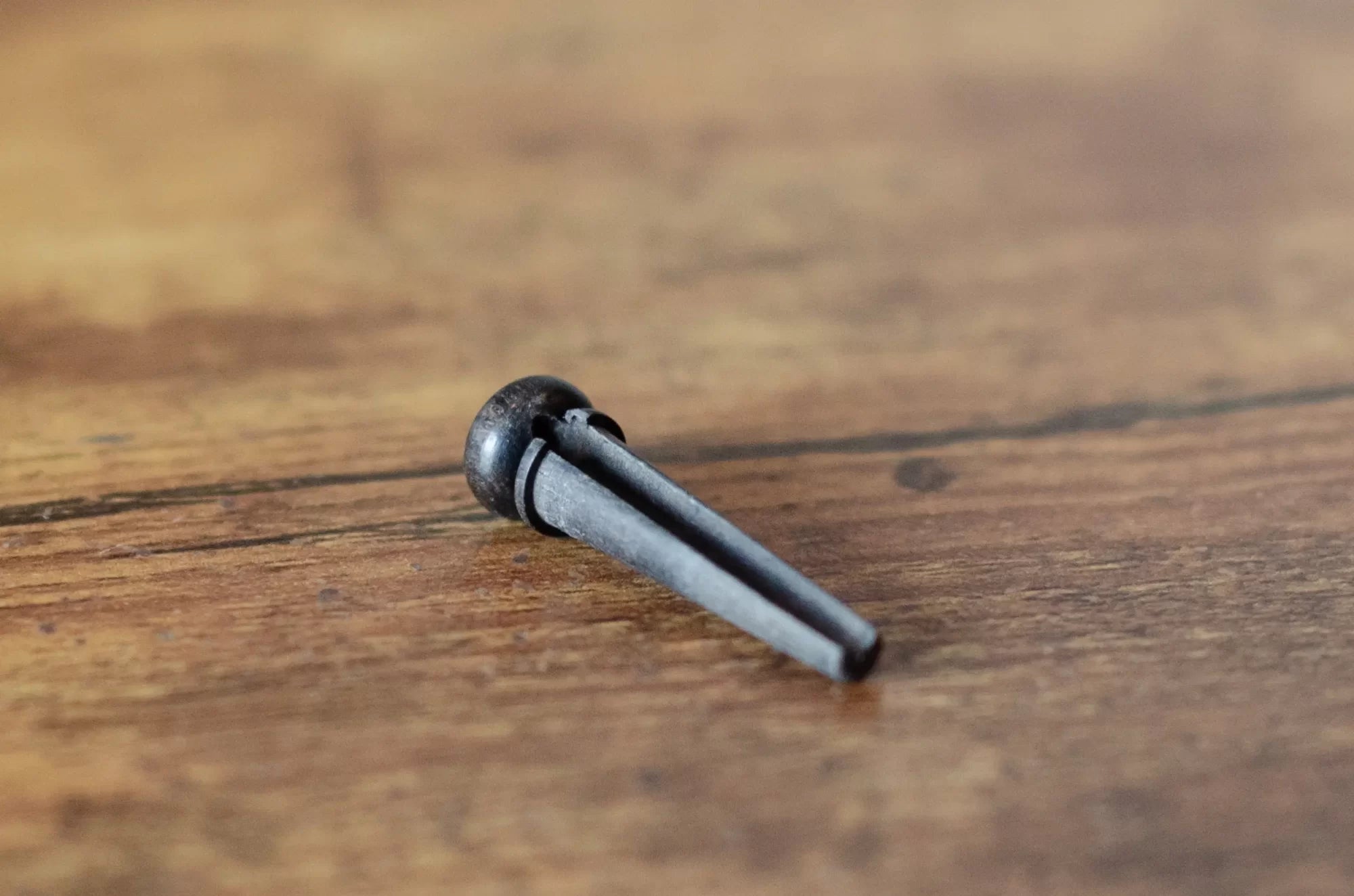 Martin Plain Bridge & Endpins - Ebony Plain