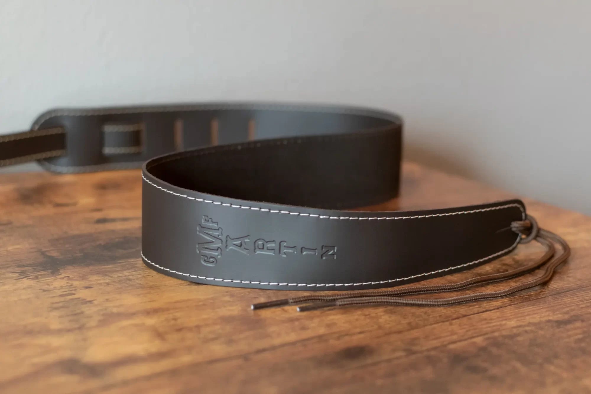 Martin Slim Leather Strap - Brown