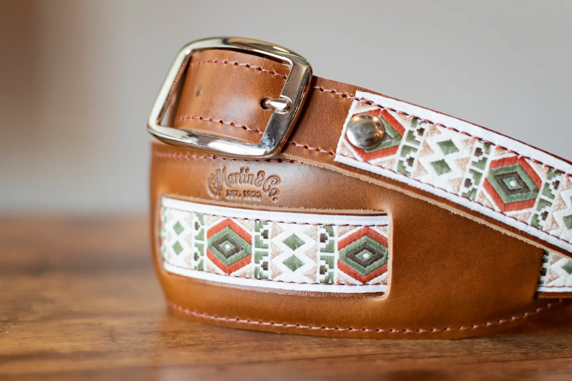 Martin Souldier Saddle Strap: Serape