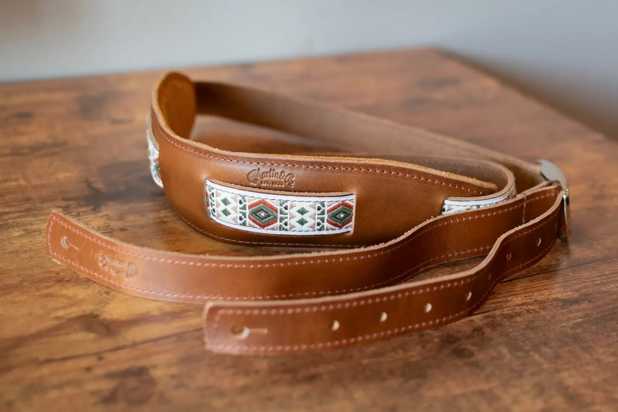 Martin Souldier Saddle Strap: Serape