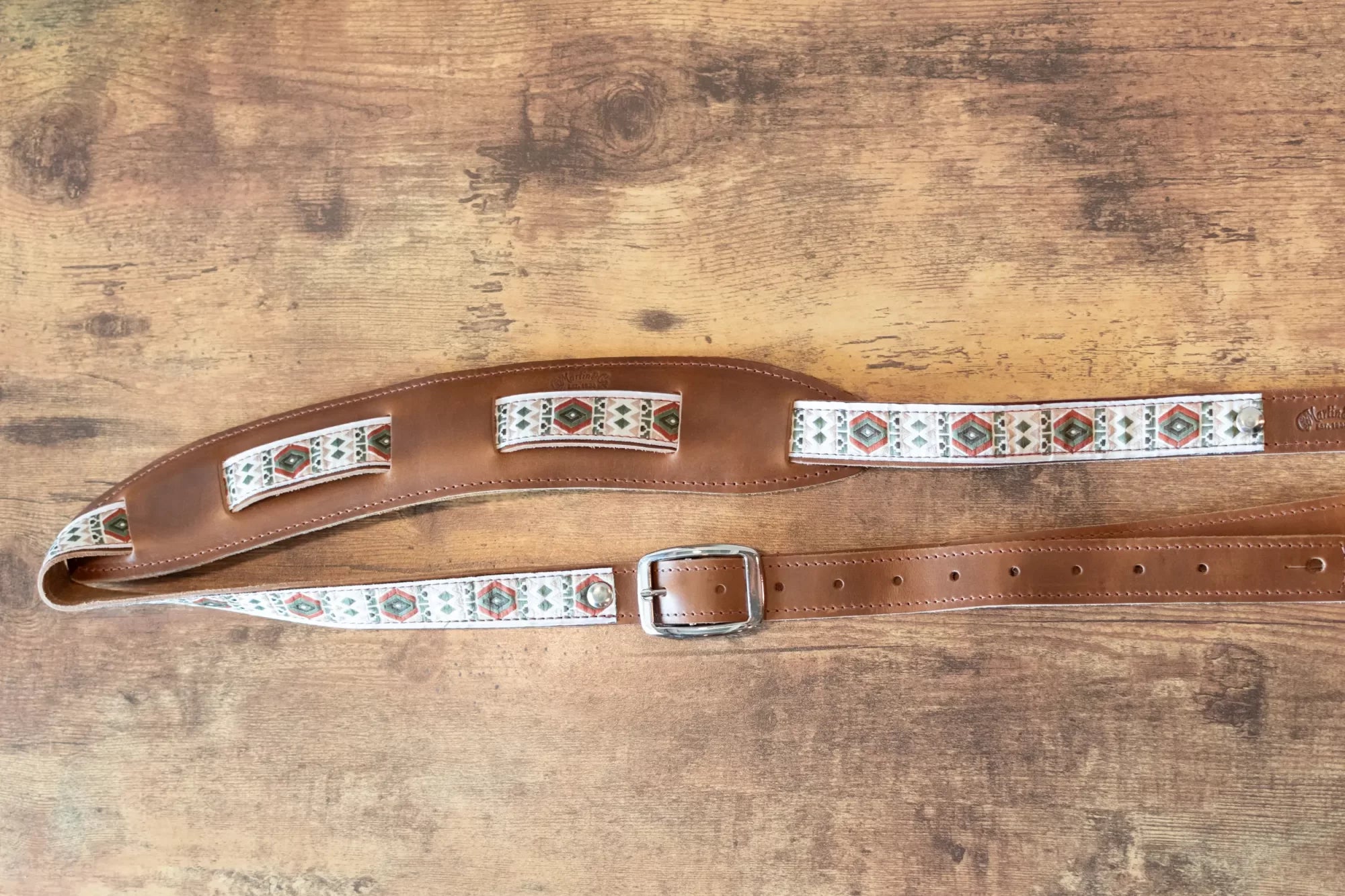 Martin Souldier Saddle Strap: Serape