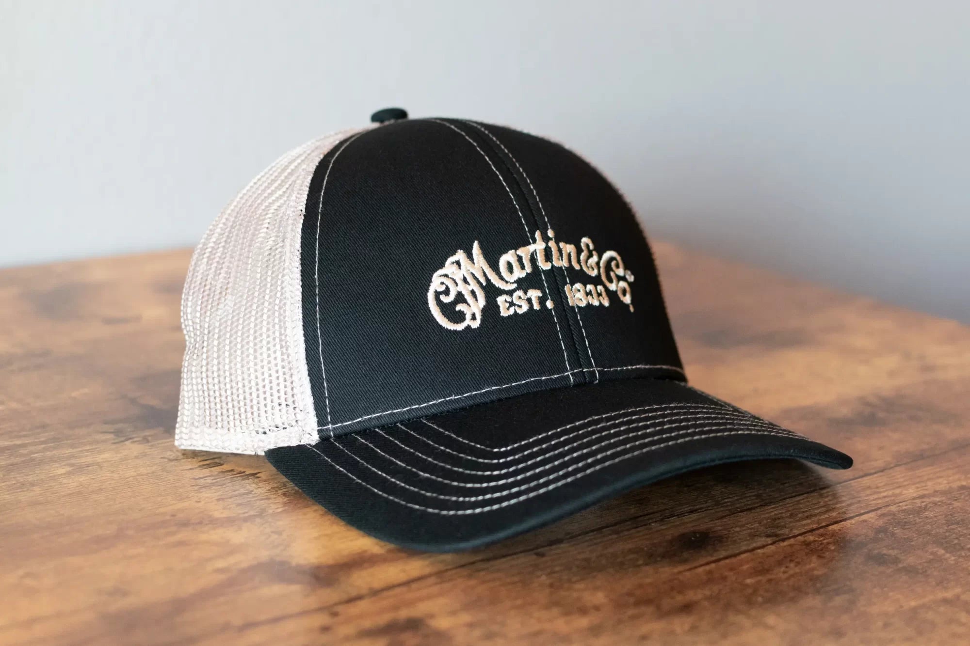 Martin Trucker Hat, Black/Tan