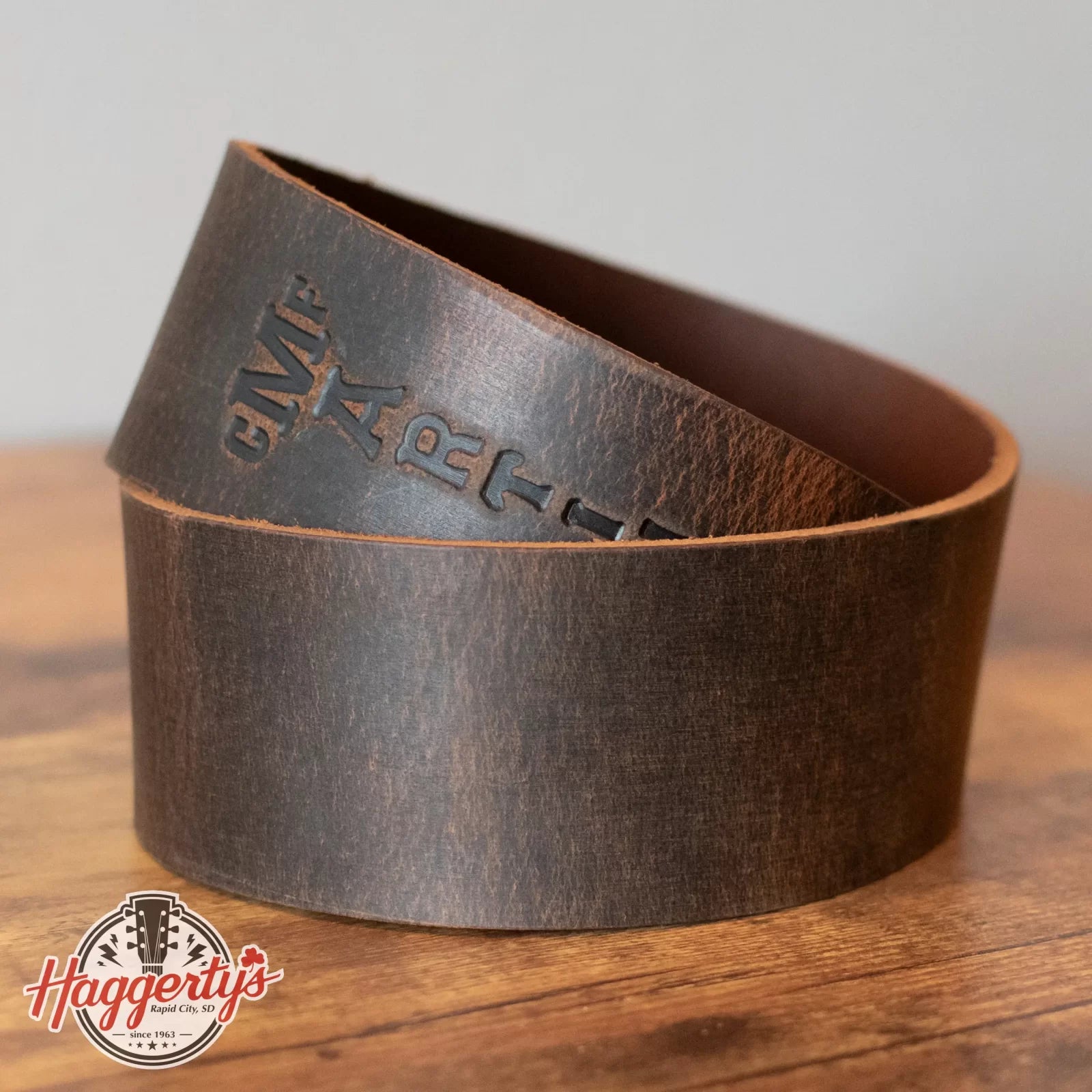 Martin Vintage Belt Leather Strap -Brown