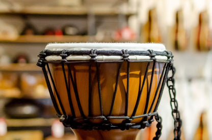 Meinl 7" Junior Djembe Twisted Amber