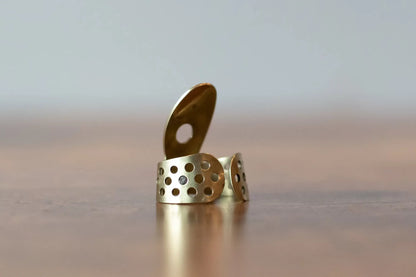 ProPik Brass Standard Fingerpick #3 Straight