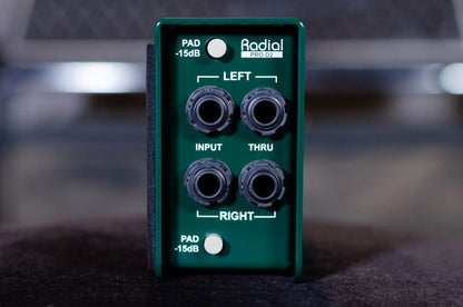 new Radial Engineering ProD2 Stereo Passive Direct Box haggertys 3