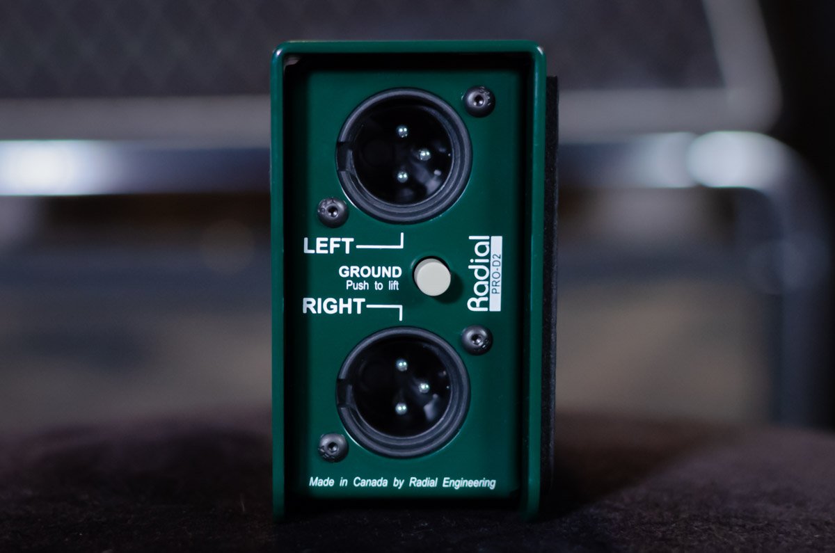 new Radial Engineering ProD2 Stereo Passive Direct Box haggertys 5