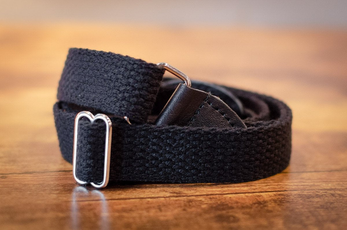 Souldier Black 1" Mandolin/Uke Strap
