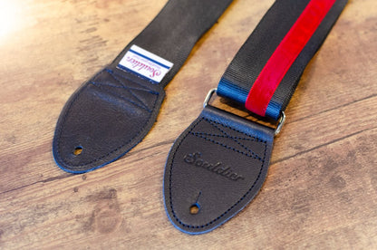 Souldier Racing Stripe Red Guitar Strap