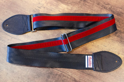 Souldier Racing Stripe Red Guitar Strap