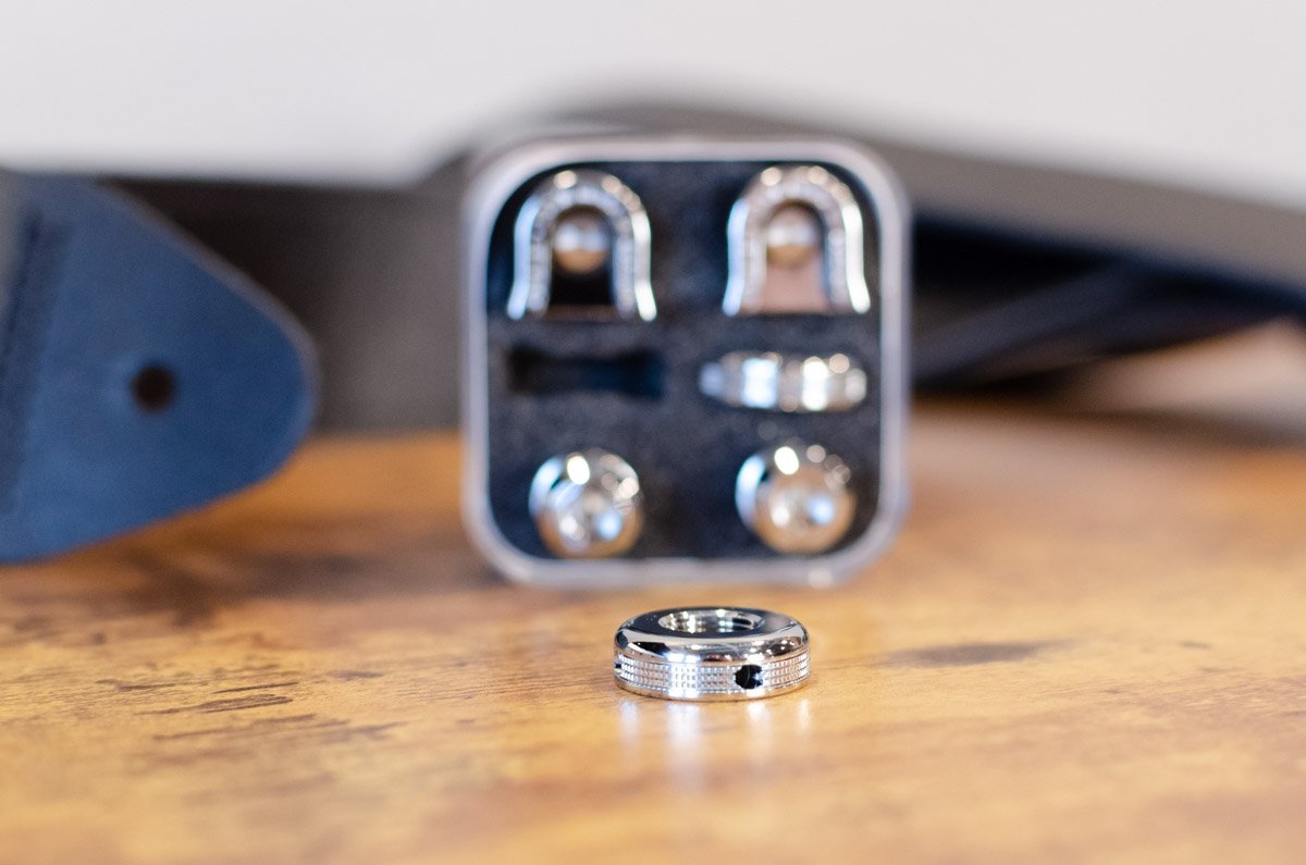 Schaller S-Locks Security Strap Locks - Chrome