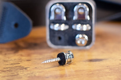 Schaller S-Locks Security Strap Locks - Chrome