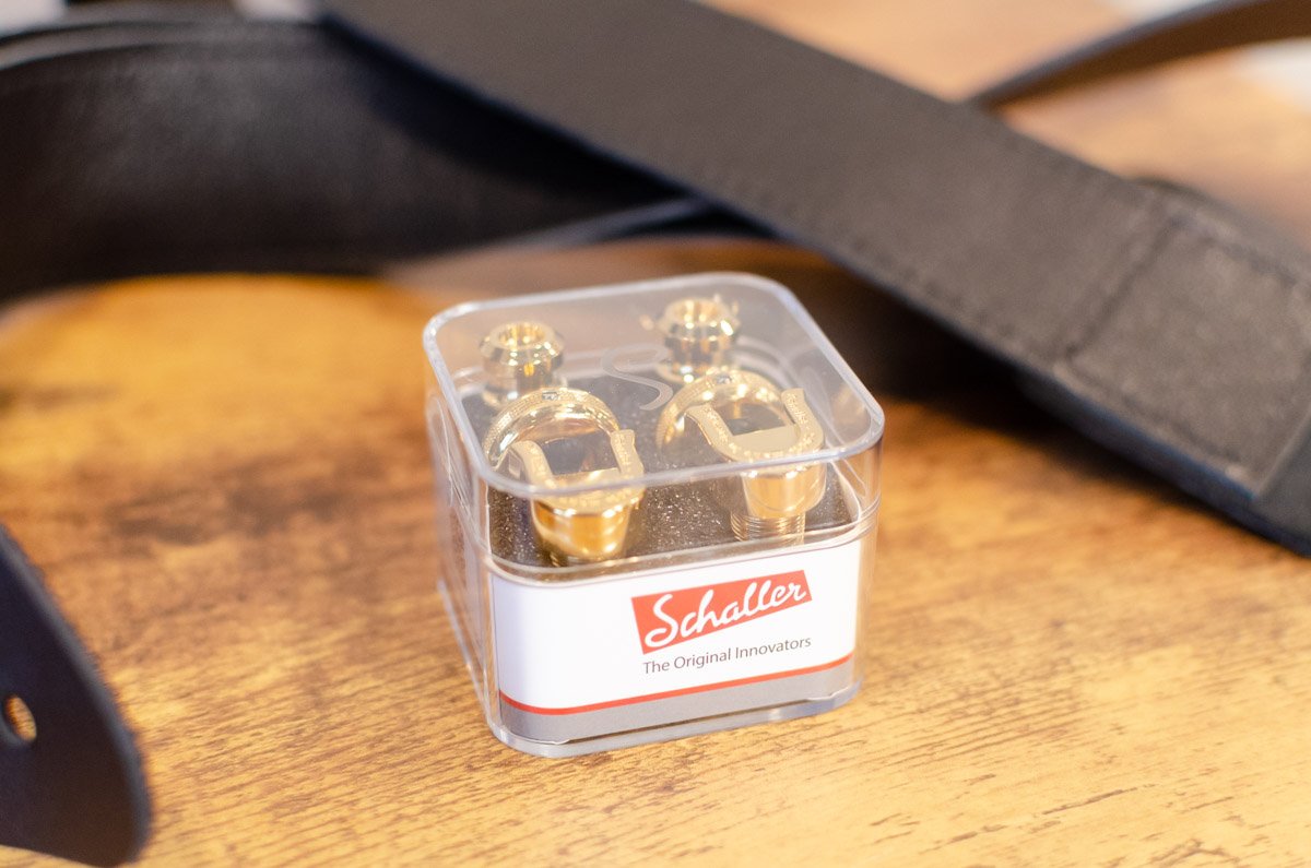 Schaller S-Locks Security Strap Locks - Gold