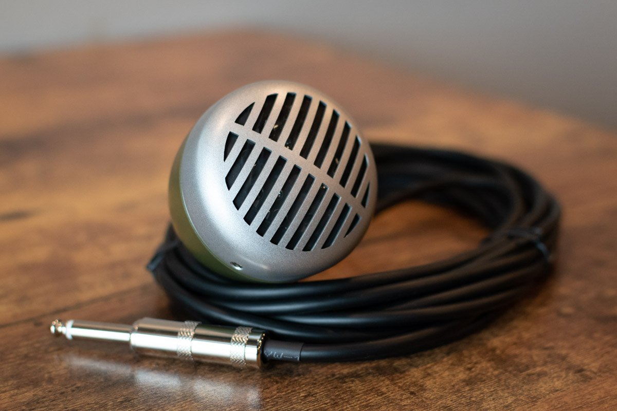 Shure 520DX Green Bullet Harmonica Microphone