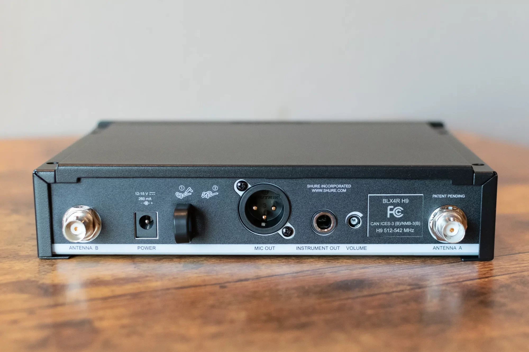 Shure BLX4R Wireless Receiver - H9 Band
