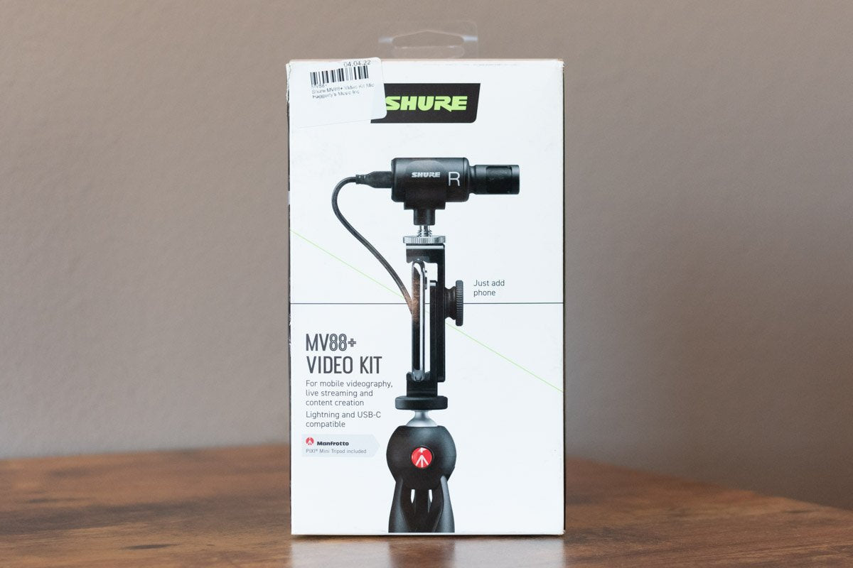 new Shure MV88 Video Kit Mic and Video Accessory Kit haggertys 19