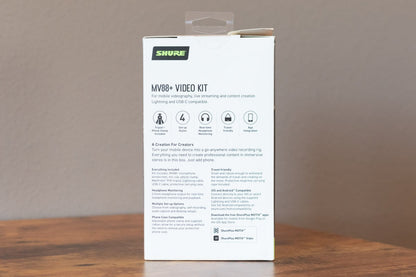 Shure MV88+ Video Kit Mic and Video Accessory Kit