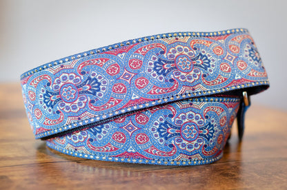 Souldier Classic Series Guitar Strap, Arabesque Indigo