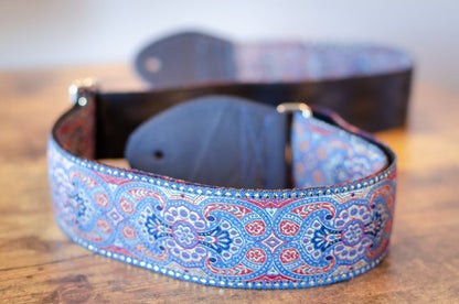 Souldier Classic Series Guitar Strap, Arabesque Indigo